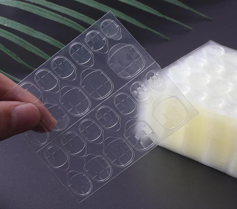 Description Picture 3 of itemDouble Sided Nail Glue Stickers Jelly Gel Glue Nail Sticker Nail Adhesive Waterproof Breathable False Nail Glue Tips