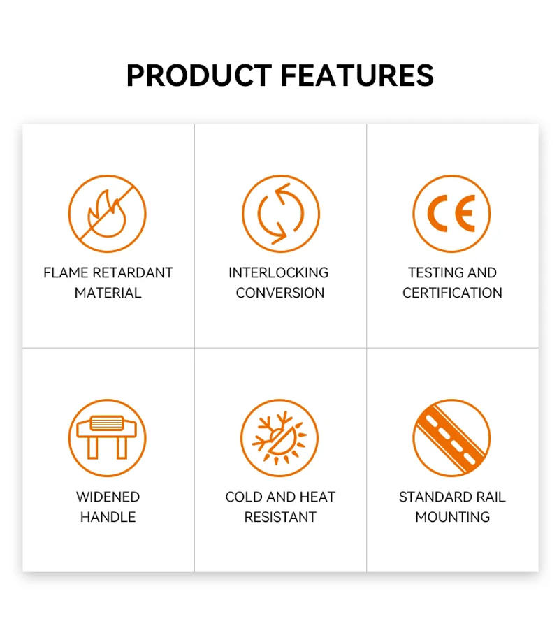 Description Picture 3 of itemETEK Din Rail MTS Dual Power Manual Transfer Switch Modular Changeover Switch Interlock Circuit Breaker1P 2P 4P 40A 230V EKCS101