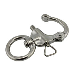Round Stainless Steel Quick Release Swivel Shackle Mayitr Marine Boat Anchor Chain Eye Shackle Swivel Snap Hook Hardware