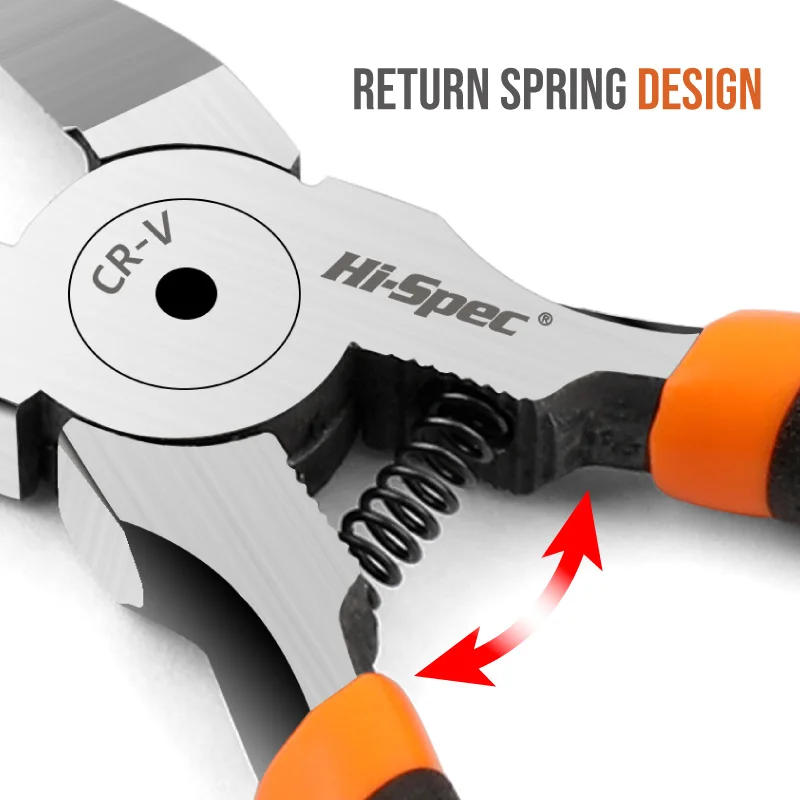 Description Picture 4 of itemHi-Spec Cutting Pliers Nipper Side Steel Wire Cutter Diagonal Pliers Mini Scissors Plastic Handle Flush Nipper Trimmer Pliers