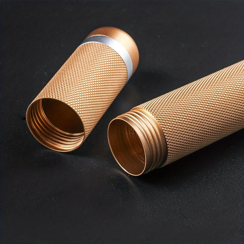 Description Picture 4 of itemAluminum Big Size Humidor Cigar Tube Storage Moisture-proof Case Smoking Accessories