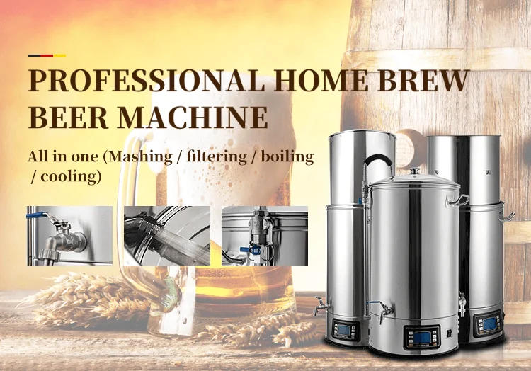 Description Picture 2 of item35 45 65 75L Homebrew Electric Brew System For Beer Home Brewery Equipment Beer Machine Beer Maker All In One Microbrewery