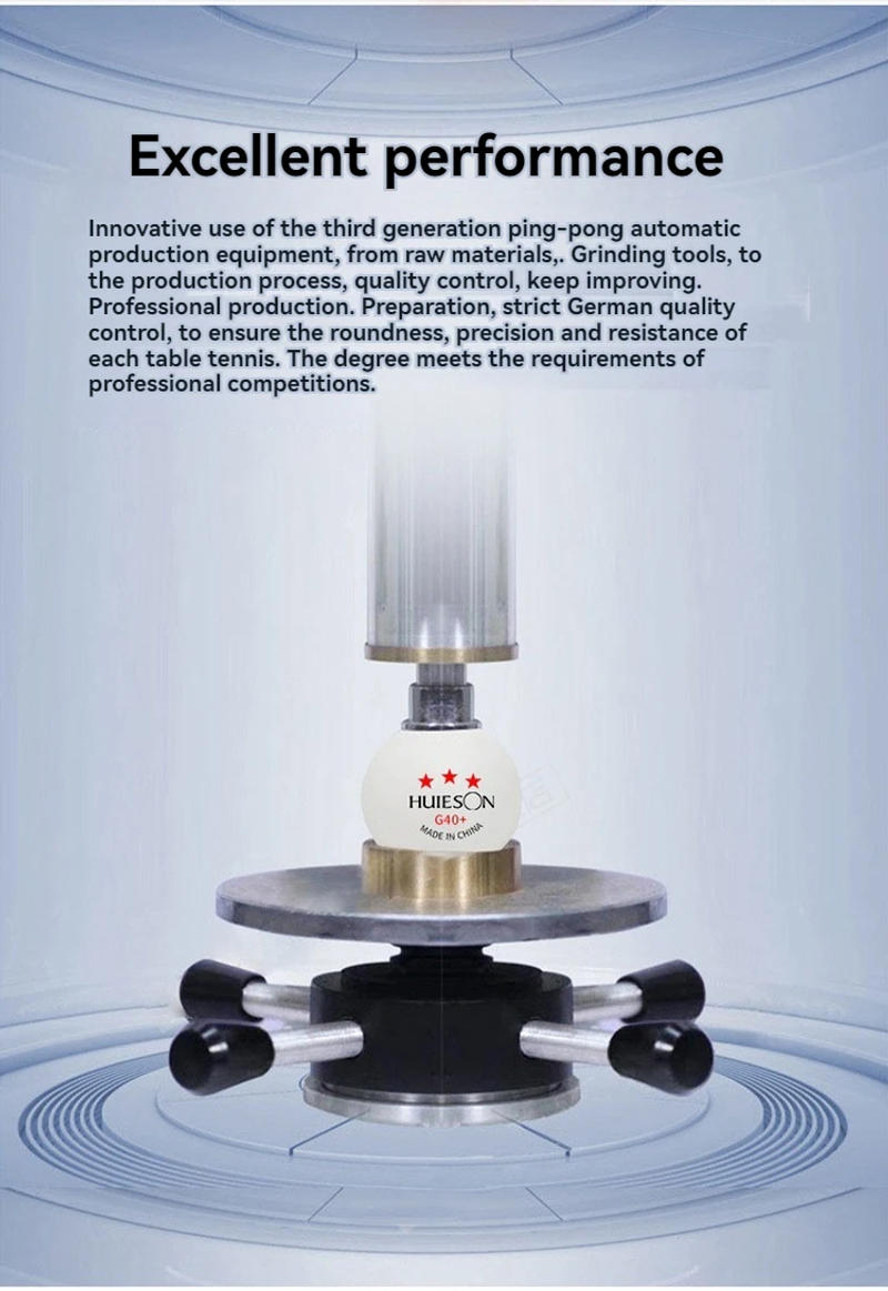 Description Picture 6 of itemHuisheng G40+Table Tennis Multi Ball Training Competition Samsung Table Tennis