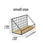 25cm-Black fence