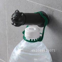 Toilet Paper Holder Cat Kitchen Roll Holder Adhesive Wall Towel Rack Creative Bathroom Tissue Hanger