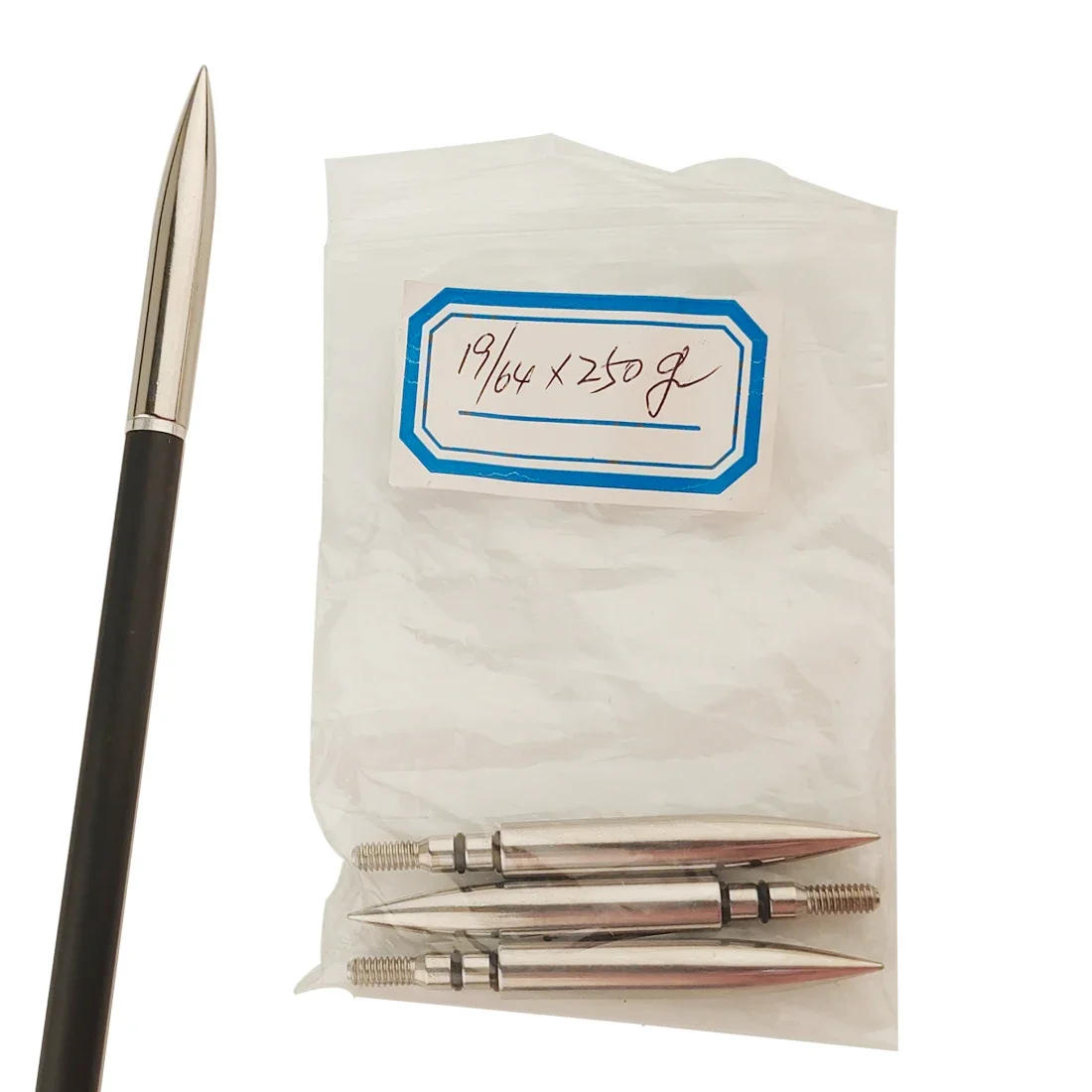 Description Picture 2 of item12Pcs 100-300gr OD 7.14/7.6/7.94mm Arrow Field Points Screw-In Arrowheads Target Practice for Hunting Accessories