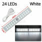 24 Leds White