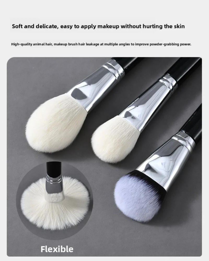 Description Picture 3 of itemHigh Quality Foundation Makeup Brushes Set Pro Make Up Brush Liquid Powder Eyeshadow Crease Concealer Cosmetic Tools Exquisite