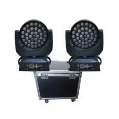 Stage Zoom LED Wash 36/18 RGBWAUV 6in1 Moving Head Wash Light flightcase Lyre Wash Zoom 36/15 RGBWAUV 6in1 Stage Lights