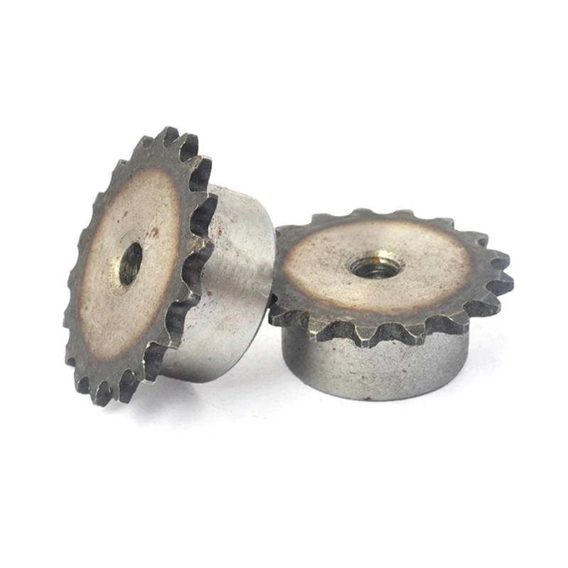Description Picture 4 of item1Pcs 04C 9T-24T Sprocket Wheel Industrial Chain Gear Pitch 6.35mm 45 Steel Suitable For 04C Roller Chain