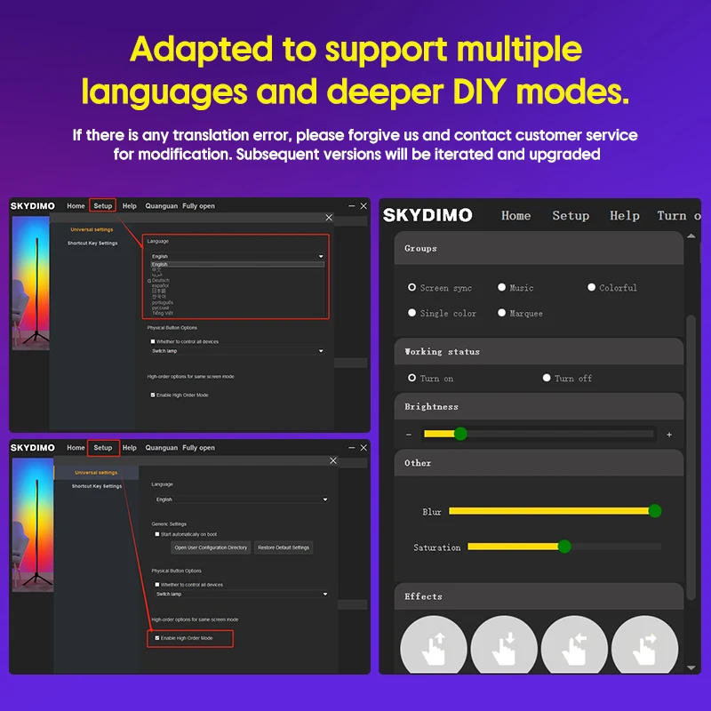 Description Picture 2 of itemRGB Computer Monitor Backlight Strip with Screen Sync, Smart Control Gaming Decor Lamp for Holiday Atmosphere - Sync LED Light