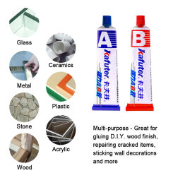 Ceramic Plastic Fixing AB Glue Eco-Friendly Welding Universal AB Glue Non-Toxic Multifunctional Quick Drying for Household Tool
