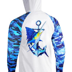 2023  Fishing Shirts Long Sleeve Uv Protection Man Outdoor Summer Moisture Wicking Jersey Fishing