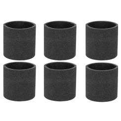 6 Pack 90585 Foam Sleeve VF2001 Foam Replacement Filters for Shop Vac Wet Dry Vacuum Cleaner, Replace Parts 9058500