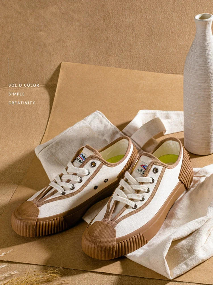 Description Picture 3 of itemDafu Shoes Original Sneakers Classical Shoes Martial Arts Taichi  Sneakers Beige Retro Shoes