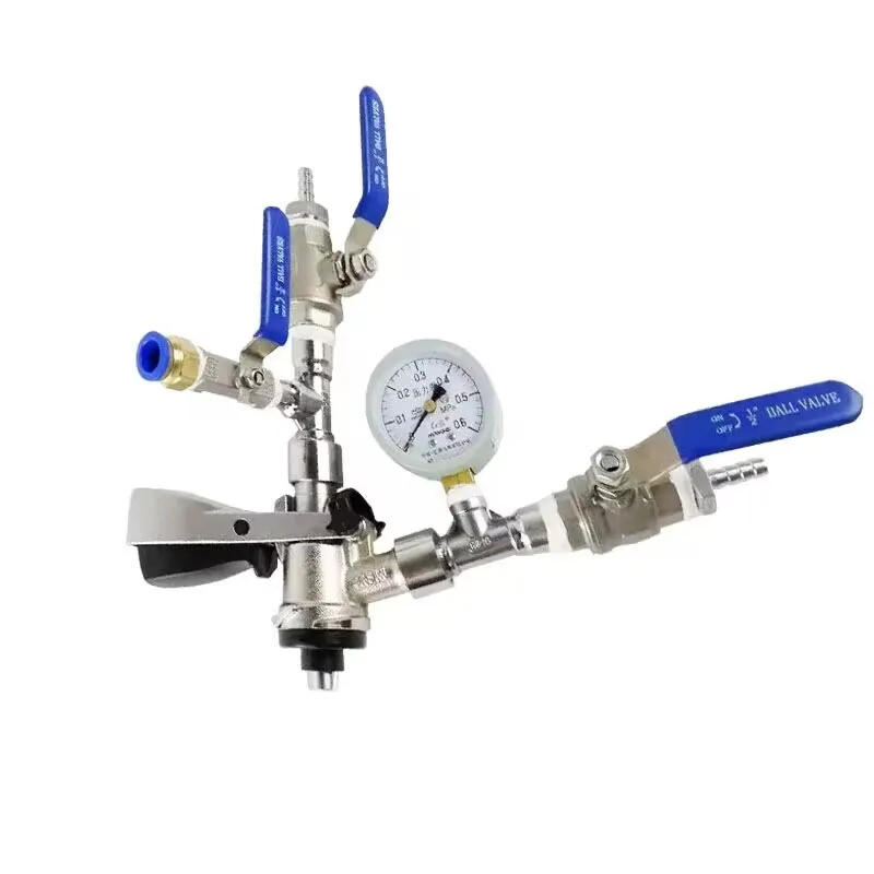 Description Picture 2 of itemZOENSUN Accessories Joint Valve Dispenser for Isobaric Filling Machine Beer Wine Alcoholic Carbonated Drinks