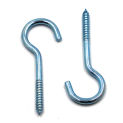 1# 2# 3# 4# 5# 6# 8# 10# 12# 14# Zinc-plated Light Hook Ring screw Question Mark Hook Sheep Eye Screw Self-tapping Screw Hooking