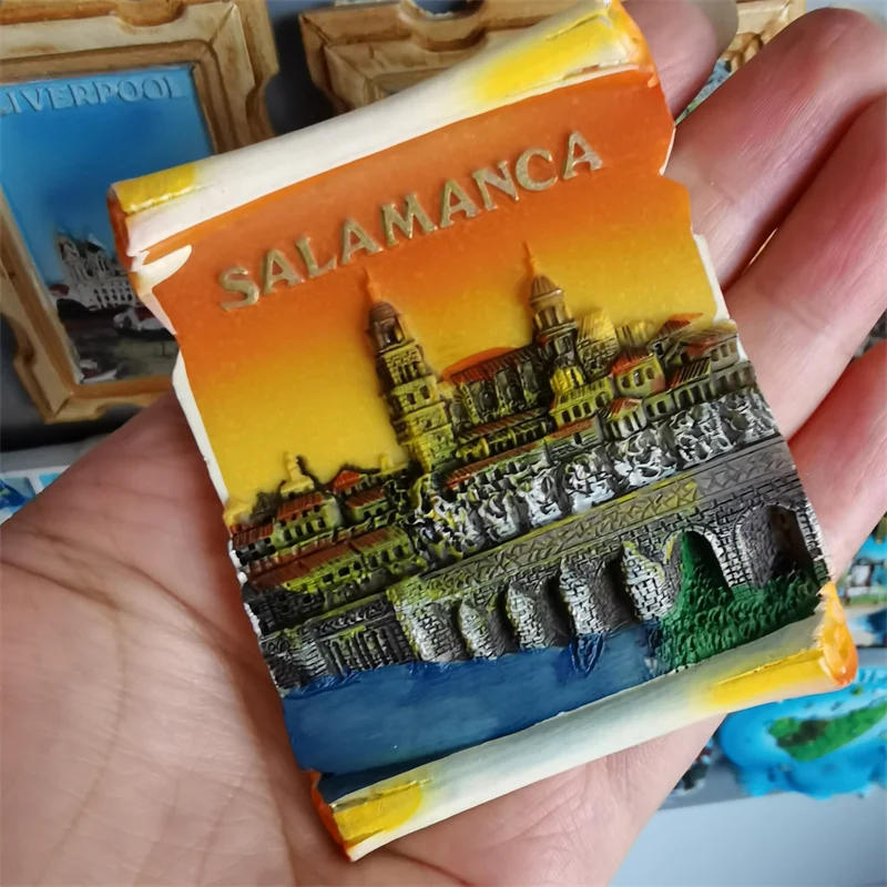 Description Picture 3 of itemSpain Refrigerator Magnets Tourist Souvenir Cordoba Barcelona Mallorca Sevilla Cantabria Travel Gifts Magnetic Fridge Stickers