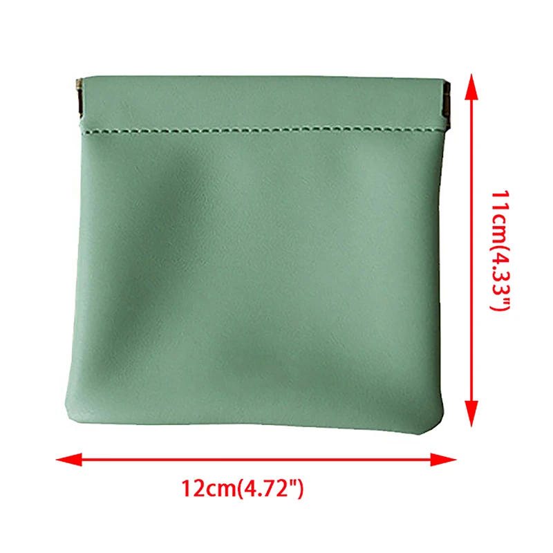 Description Picture 2 of itemPu Earphone Bag Mini Portable Leather Earphone Bag Headphone Accessories Storage Mini Earbuds Package Case