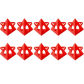10PCS red
