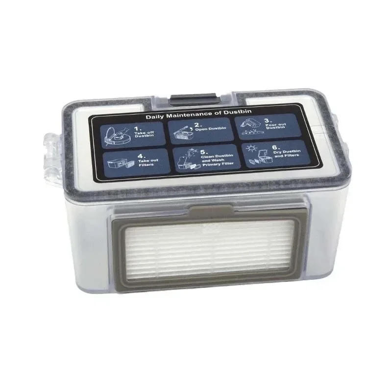 Description Picture 4 of itemRobot Cleaner Water Tank /Dust Box for Cecotec Conga 999/Kabum Smart 100/Teendow BR151/ONSON BR150/BR151/MANVINS G20 Robot Parts