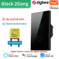 Zigbee Black 2Gang