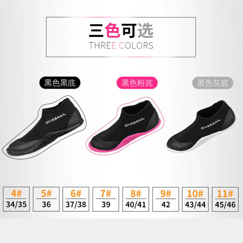 Description Picture 2 of itemNeoprene Diving Boots New Wetsuit Booties with Anti-Slip Sole for Water Sport Scuba Diving Surfing Sailing Kayaking Canoeing
