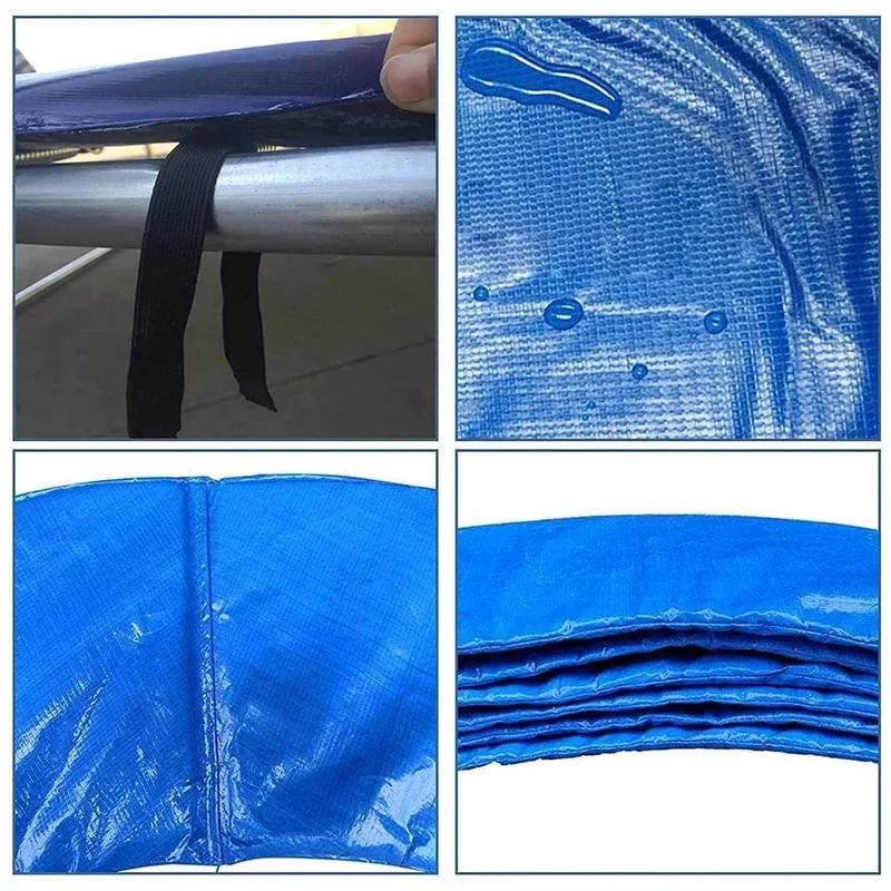 Description Picture 5 of item6/8/10 Feet Trampoline Protection Mat Trampoline Safety Pad Round Spring Protection Cover Waterproof Pad Trampoline Accessories