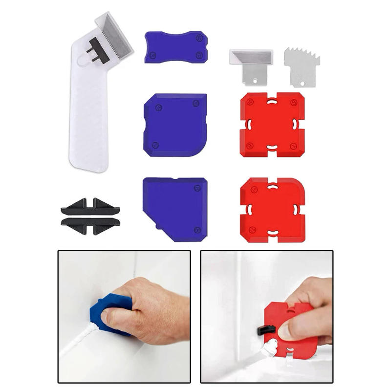 Description Picture 3 of itemSealant Finishing Tools for Caulking Silicone and More 11PCS Professional Profiling Kit Easy to Use No Mess Cleanup