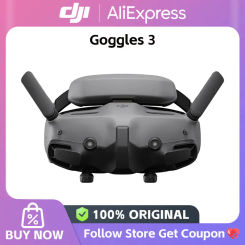 DJI Goggles 3 Ultra-low Latency 1080p Micro-OLED Screen for DJI RC Motion 3 Mini 4 Pro Air 3 FPV Remote Controller 3 RC 2 Stock