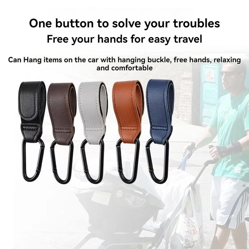 Description Picture 2 of itemMulti functional baby stroller hook Diaper Bag Hook Stroller Organize Pram Multi-function Hook Strong Bearing High Quality