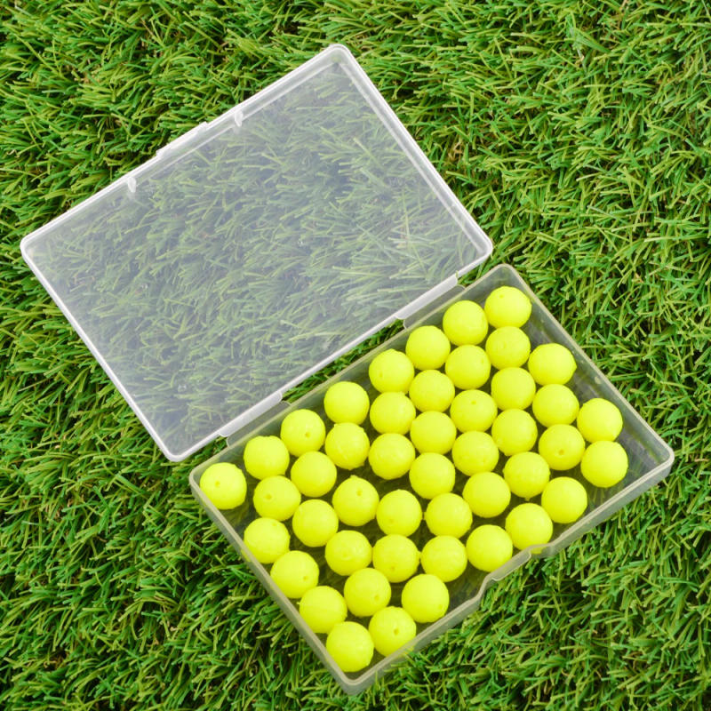 Description Picture 6 of item40Pcs/Box Soft Fishing Lure Floating Corn Fishing Ball Bead 12mm Carp Boilie Bait Float Bead Stopper Fishing Accessories Tackle
