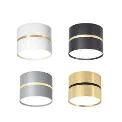 LED Spotlights Anti-Glare Downlight 7w 9w 12w Living Room Bedroom Corridor Store Surface Mounted Downlight 220v Ceiling Lamps