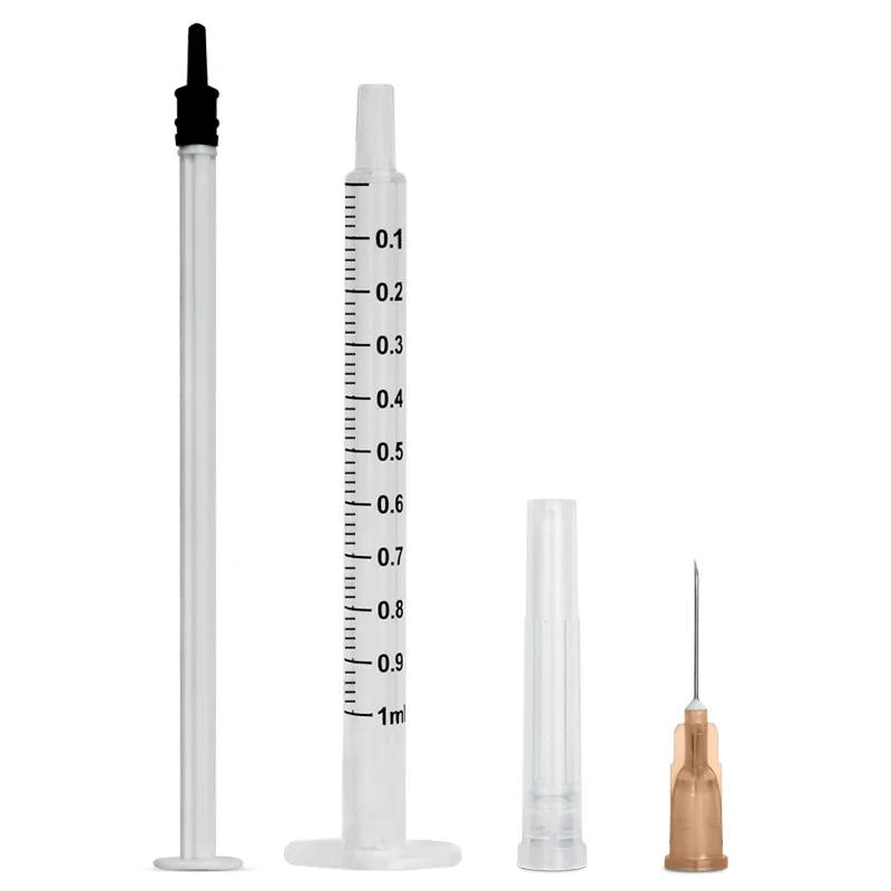 Description Picture 5 of item50pcs 1ml Disposable Plastic Veterinary Syringe With Needles For Pet Farm Animal Cat Dog Pig Cattle Sheep Horses 2ml 5ml 10ml