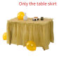 Golden Table skirt