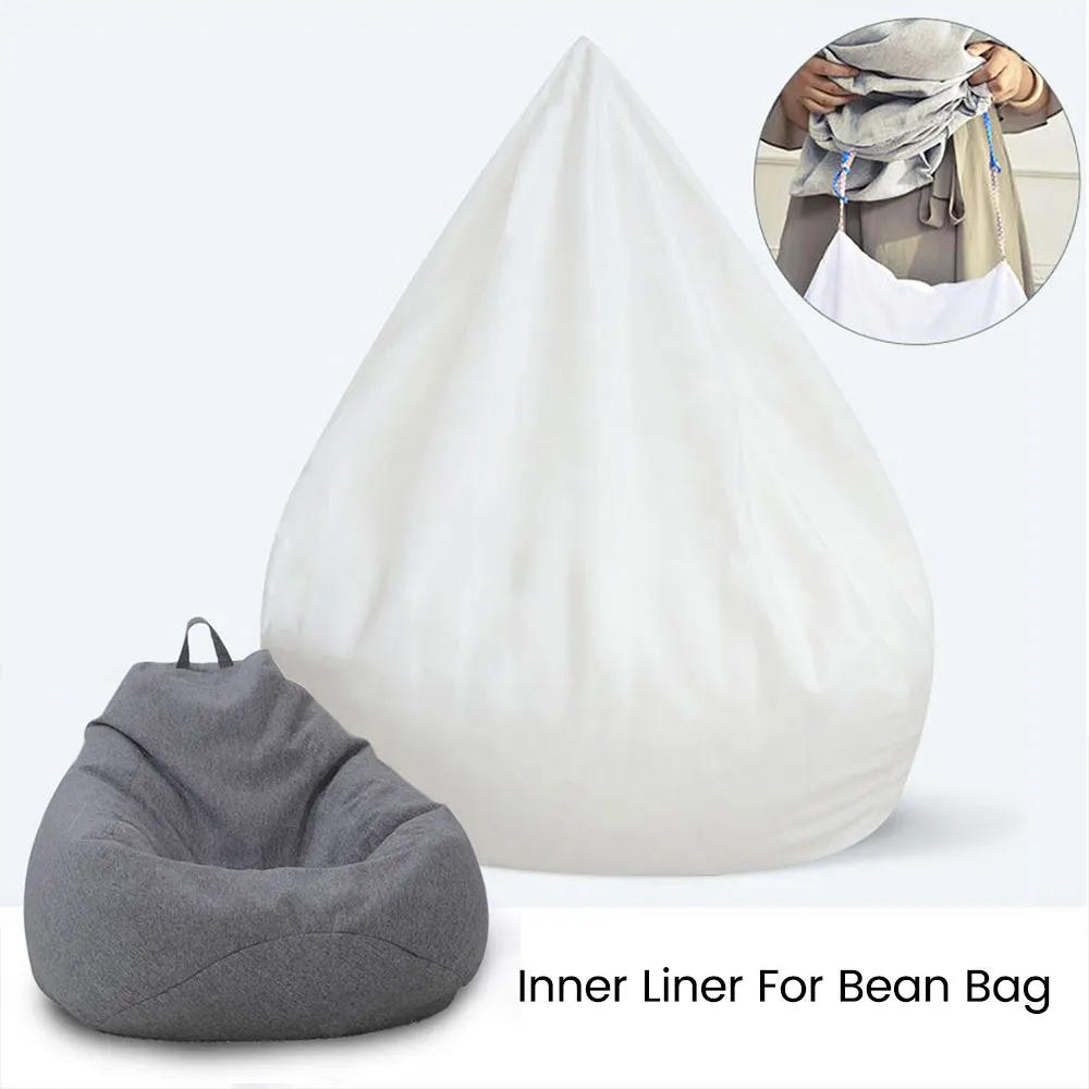 Description Picture 5 of itemReplacement Large Removable Washable Inner Liner Cover For Bean Bag Chair Cover Lazy Sofa Inner Liner For Bean Bag