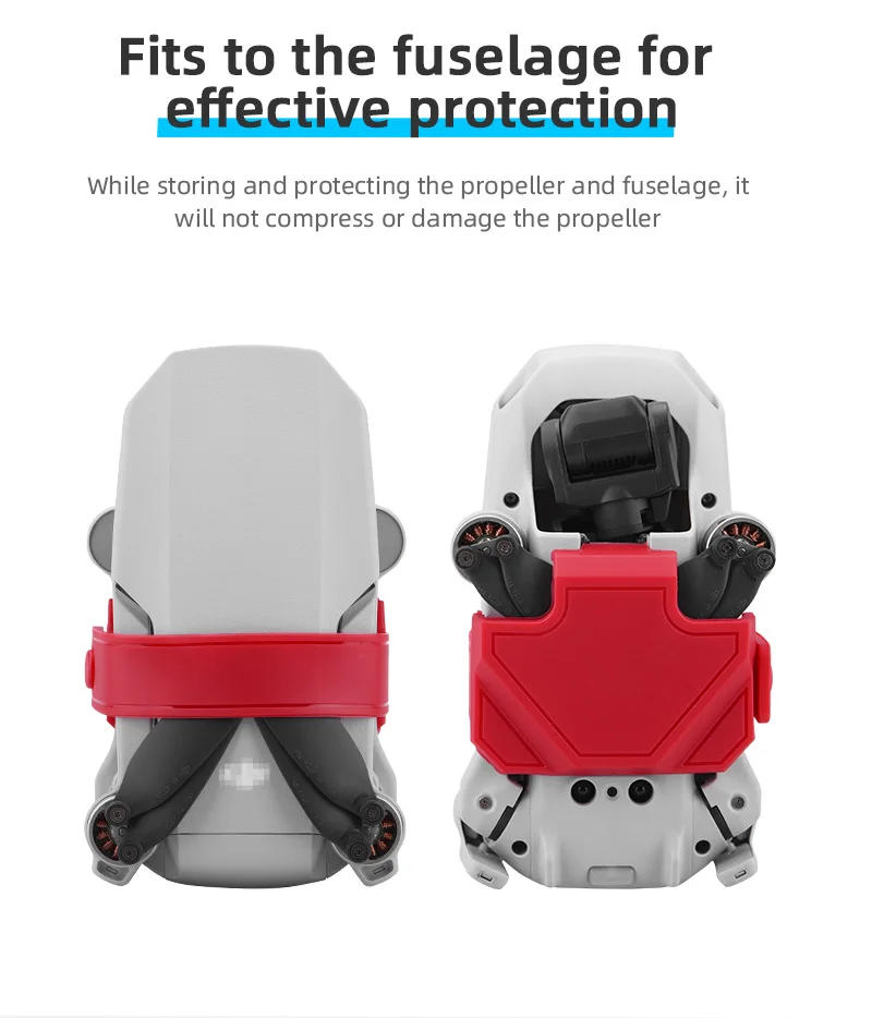 Description Picture 4 of itemPropeller Stabilizer for DJI Mavic Mini / Mini 2 / 2SE/SE/Mini 4K Blade Fixed Props Holder Strap Protector Drone Accessories