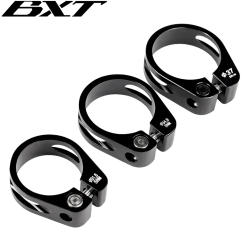BXT Bicycle Seatpost Clamp 31.8/34.9/37mm Bicycle Seat Post Pipe Clamp Aluminum Alloy MTB Mountain Road Bike Seat Tube Clip Part