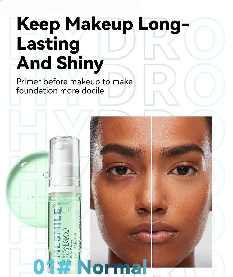 Description Picture 6 of itemFoundation Grip Primer Gel Long-lasting Moisturizing Clear Face Base Skin-friendly Invisible Pores Hyaluronic Acid Makeup Primer