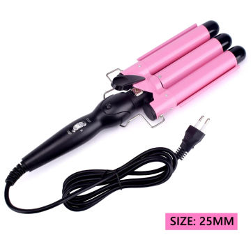 Professional Curling Iron Ceramic Triple Barrel Hair Curler Heating Curlers For Curl Styler Hair Styling Tools Wand Airwrap