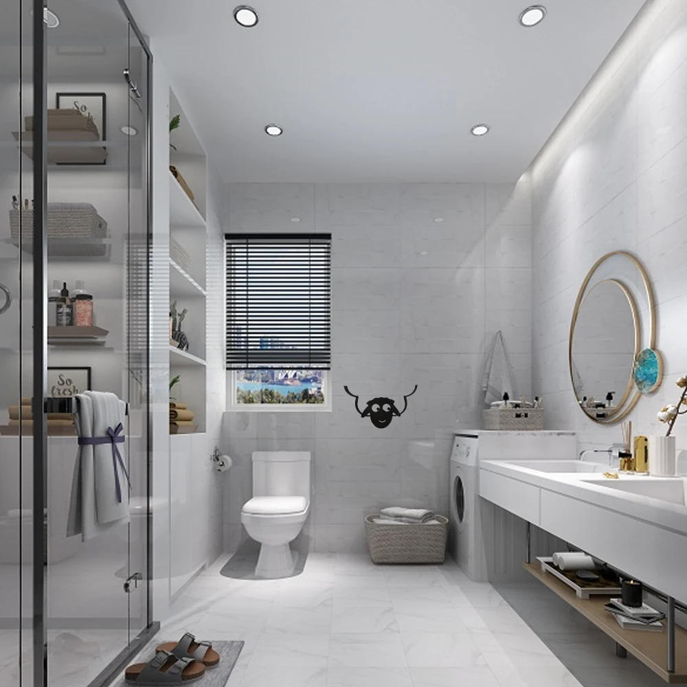 Description Picture 6 of itemMetal Sheep Rack Toilet Paper Holders Wall Mount Bracket Paper Roll Accessories Kitchen Bathroom Storage Racks Shelf Organizer