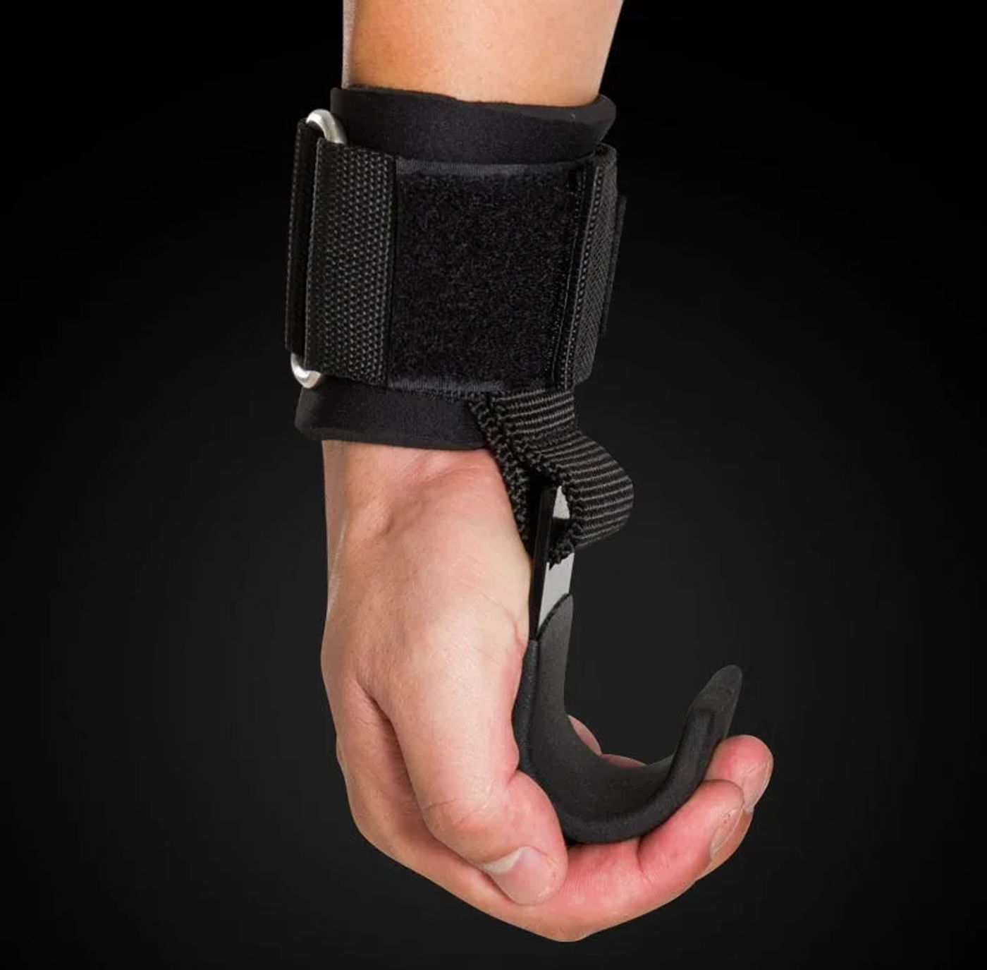 Description Picture 3 of itemFitness Squat Weightlifting Pull-up Wrist Hook Horizontal Bar Exercise Strength Training Without Strangling Power Hook