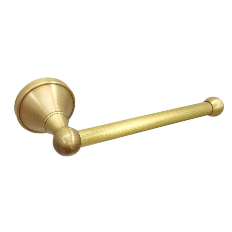 Description Picture 2 of itemPaper Holder Toilet Paper Holder 18.3*7cm Bathroom Solid Brass Material Wall Mounted Wall Mounted Installation