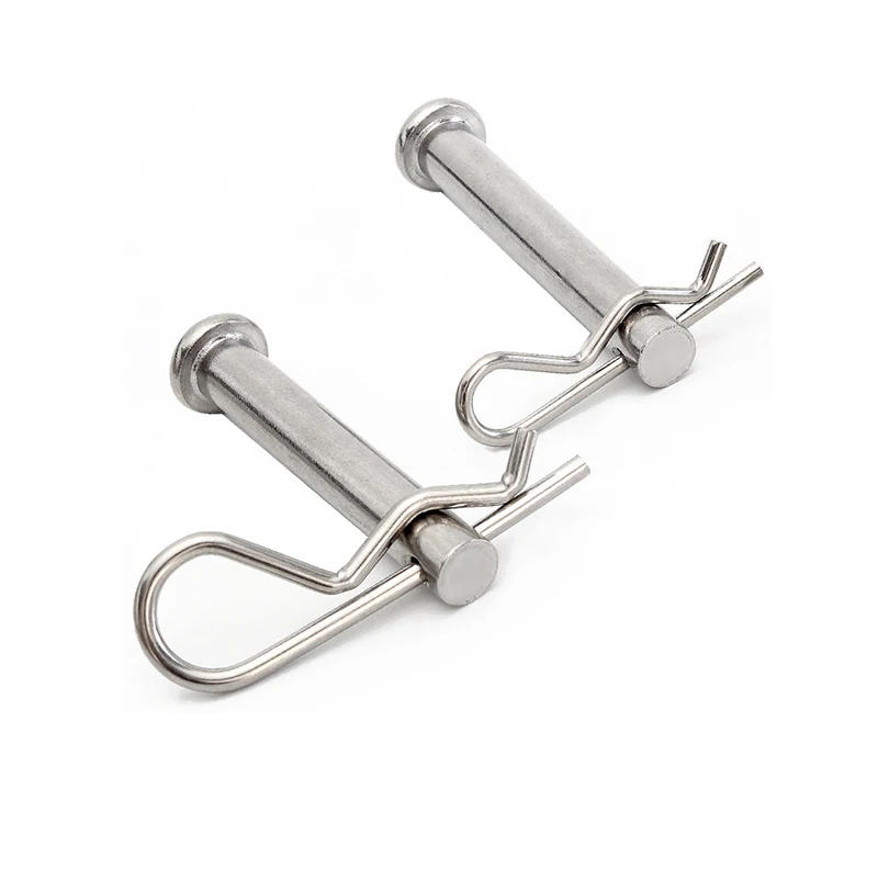 Description Picture 6 of itemCotter Pins Clip Splitpins Metal Wave Type R Type Insurance Safety Hardware Fastener Carbon Steel Fixed Pin Accessories