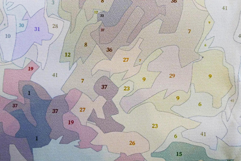 Description Picture 5 of itemFruits Landscape Painting By Numbers On Canvas Diy Digital Modular Picture With Paint Coloring By Number For Bedroom Wall Decor