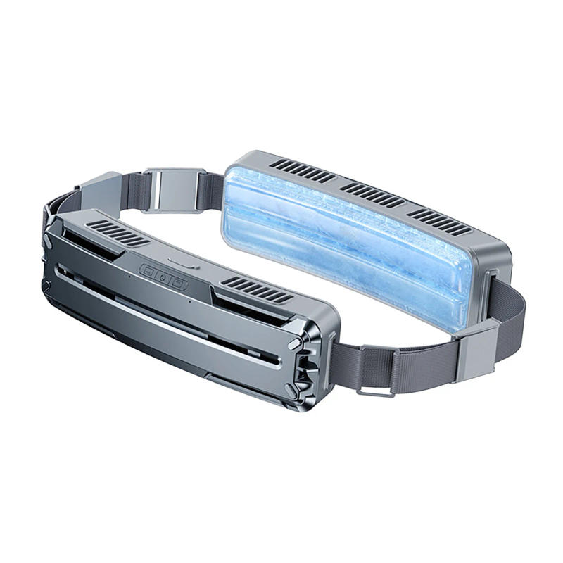 Description Picture 4 of itemWearable Waist Fan 3 Speeds Portable Mini USB Belt Fan for Hot Weathers Outdoor Sports