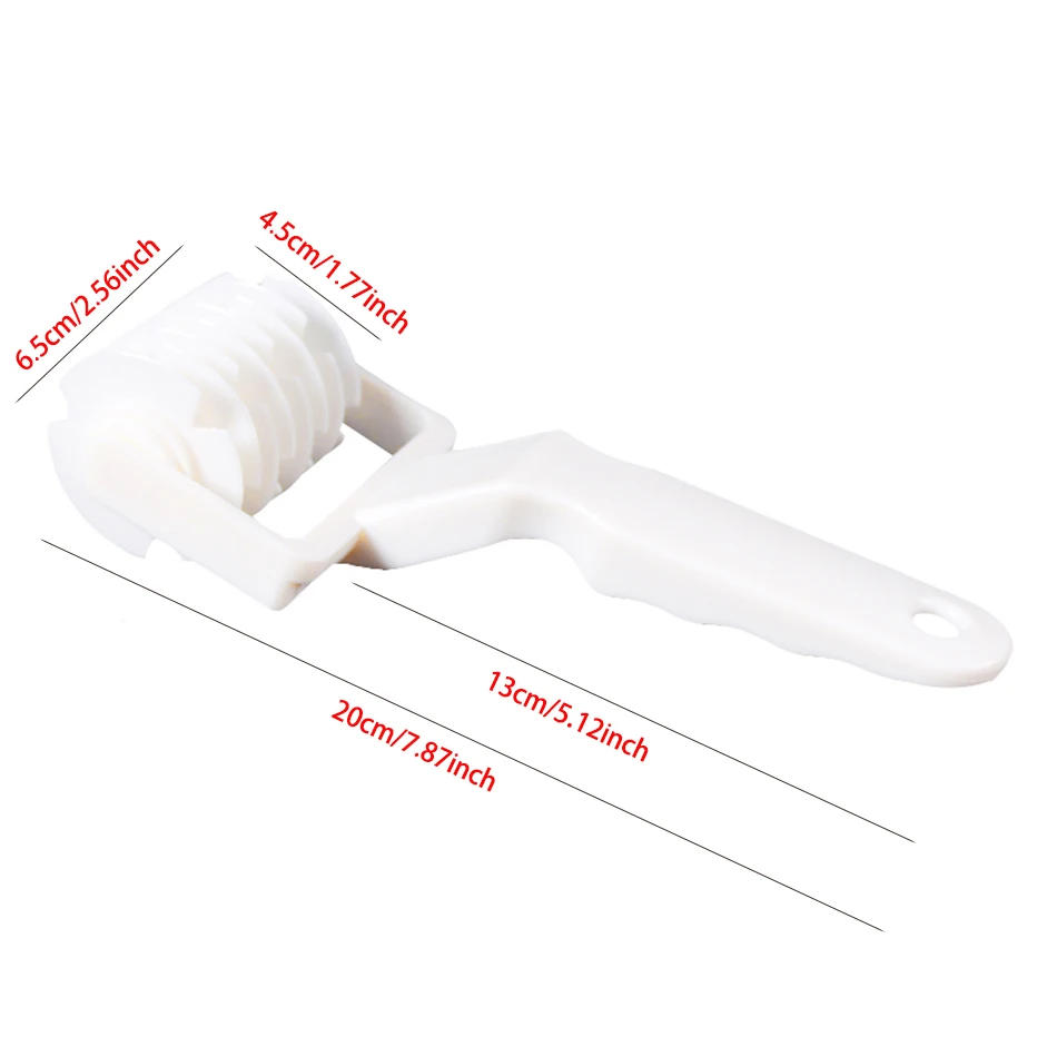Description Picture 2 of itemMOONBIFFY Reusable Dough Lattice Roller Cutter Pull for Pizza Pastry Cutter Pie Craft Net Wheel Knife Baking Tool Bakeware