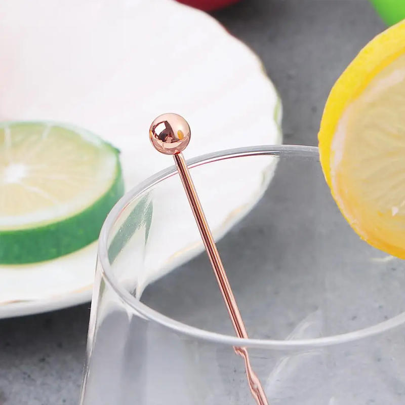 Description Picture 2 of itemCreative Party Bar For Drinks Decoration Fruit Fork Toothpicks Cocktail Picks Fruit Sticks