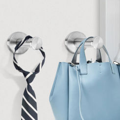 Clothes Robe Hooks Bathroom Door Hanger Hook Bathroom Hardware Stainless Steel for Towels Bag Coat Hanger with Screws