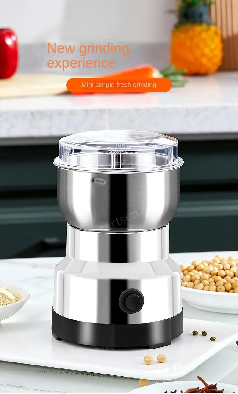 Description Picture 2 of itemMini Electric Grinder Household 300ml Ultrafine Baby Food Pulverizer Coffee Grinder Spice Pepper Grinder Grain Mill 2/4 Blades